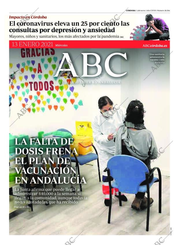 ABC CORDOBA 13-01-2021 página 1