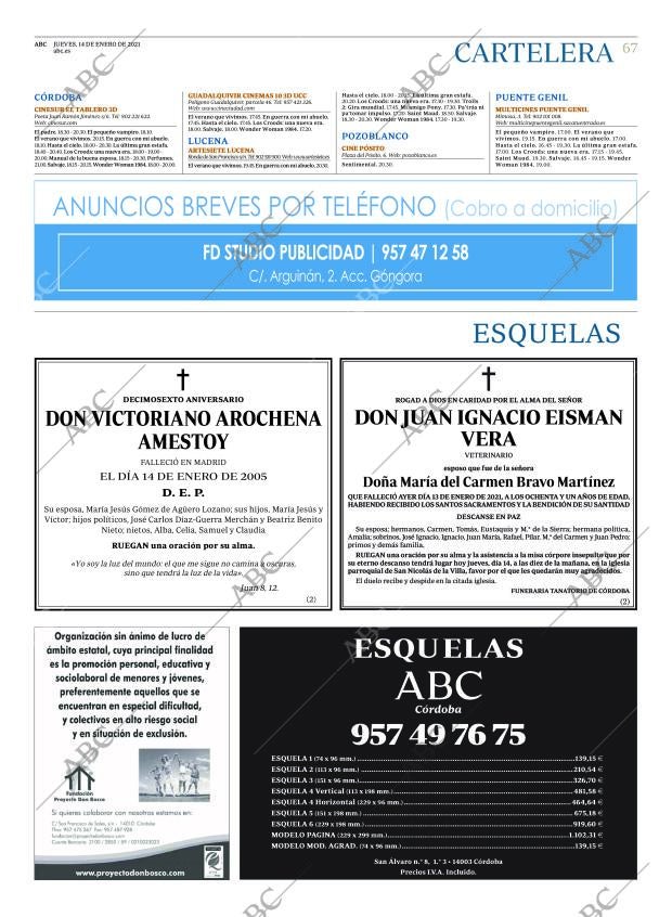 ABC CORDOBA 14-01-2021 página 67