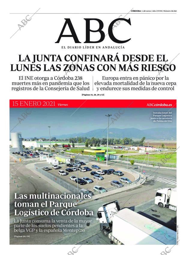 ABC CORDOBA 15-01-2021 página 1