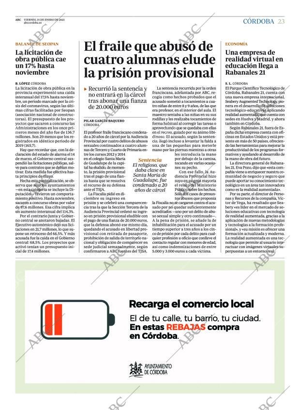 ABC CORDOBA 15-01-2021 página 23