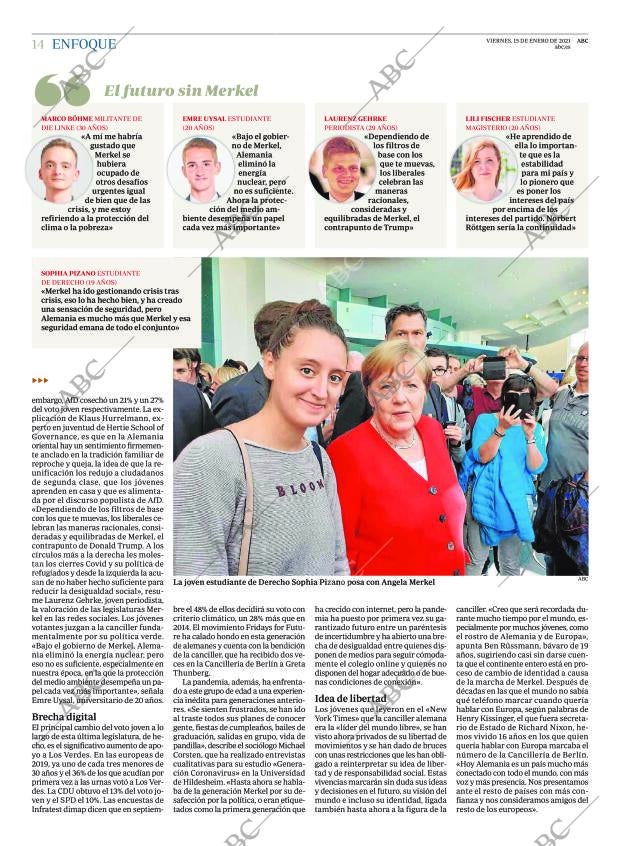 ABC MADRID 15-01-2021 página 14