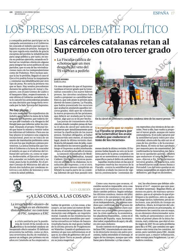ABC MADRID 15-01-2021 página 17