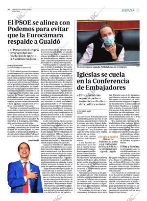 ABC MADRID 15-01-2021 página 23