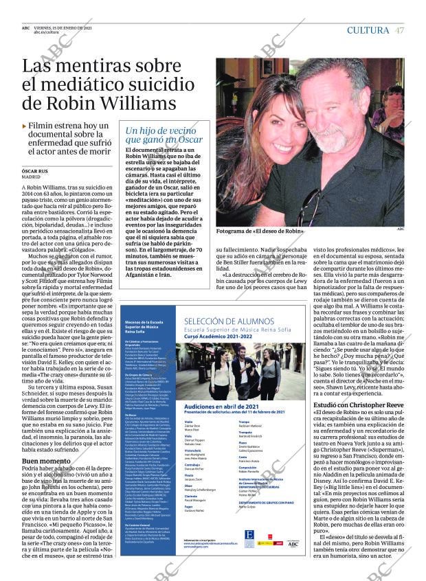 ABC MADRID 15-01-2021 página 47