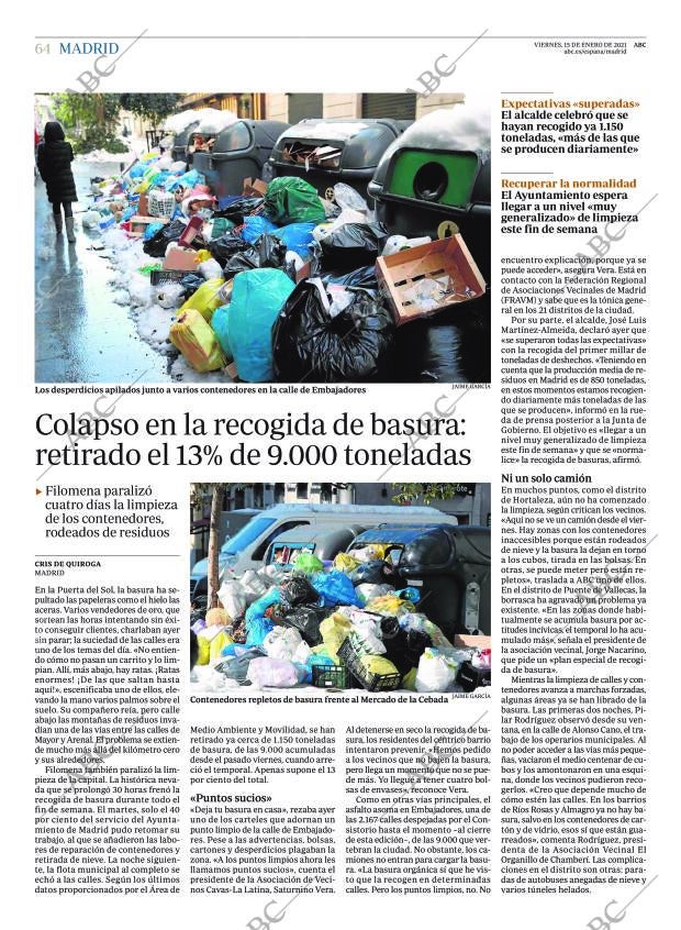 ABC MADRID 15-01-2021 página 64