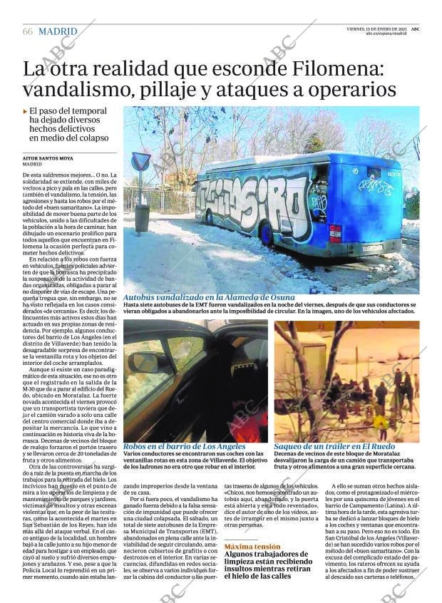 ABC MADRID 15-01-2021 página 66