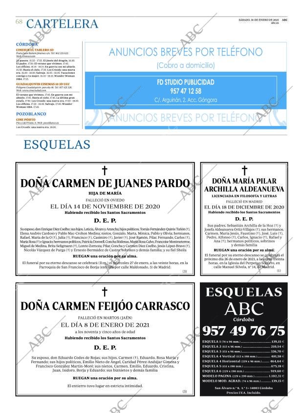 ABC CORDOBA 16-01-2021 página 68