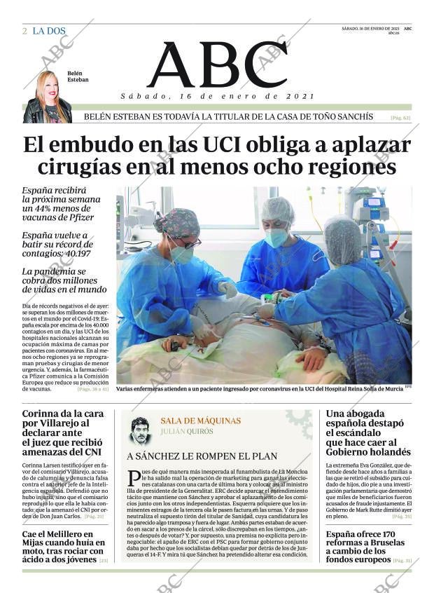 ABC MADRID 16-01-2021 página 2