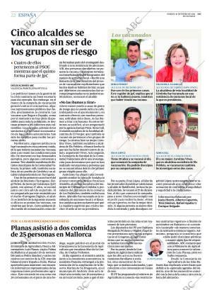 ABC MADRID 16-01-2021 página 22