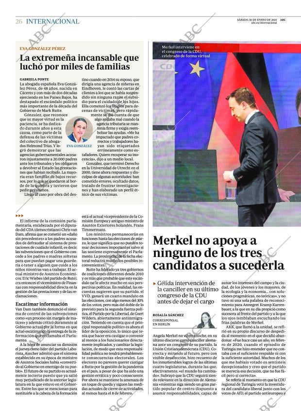 ABC MADRID 16-01-2021 página 26