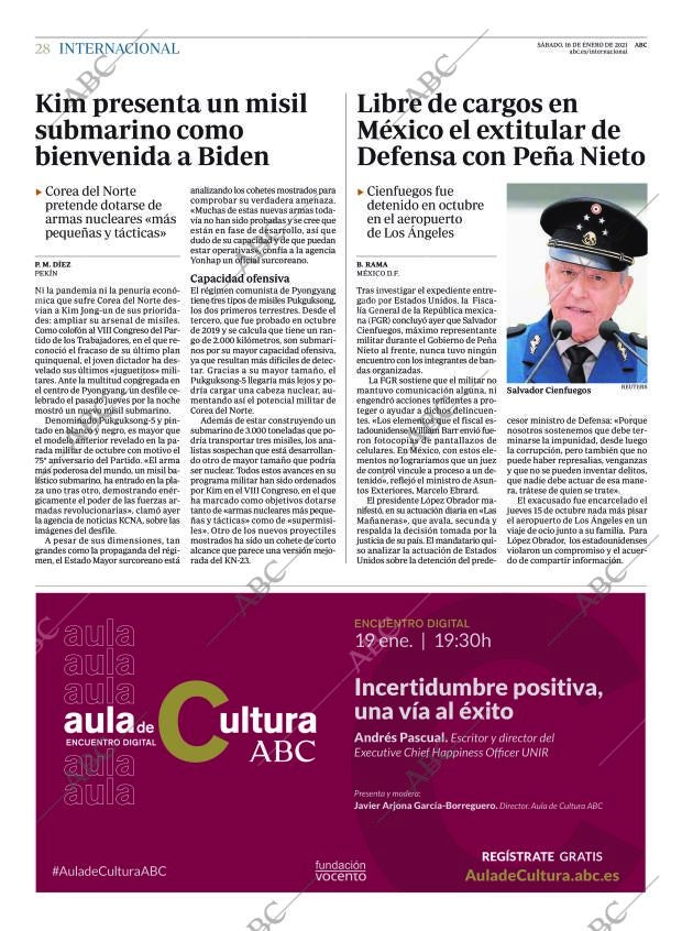 ABC MADRID 16-01-2021 página 28