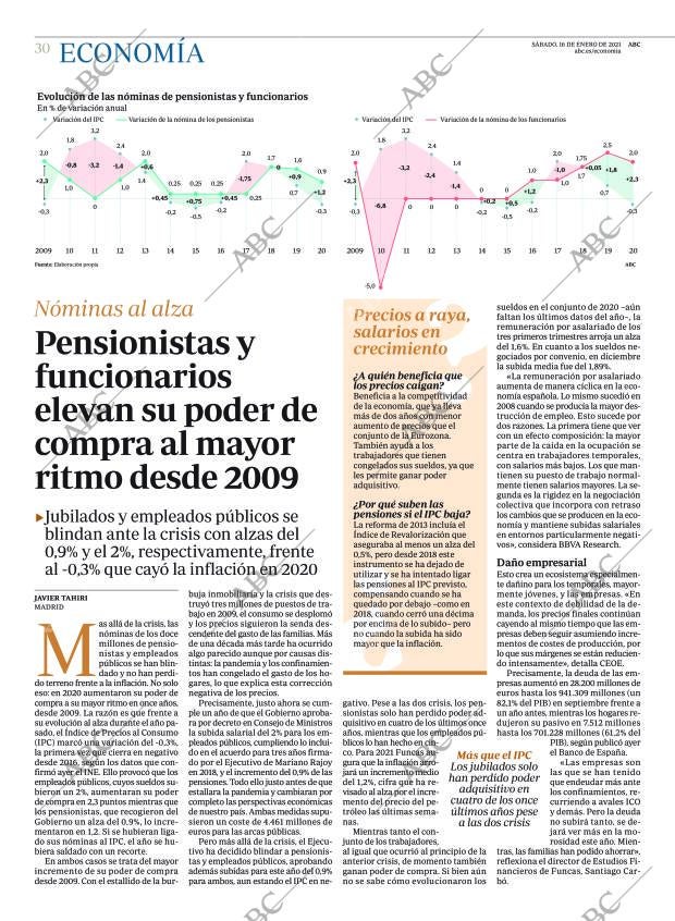 ABC MADRID 16-01-2021 página 30