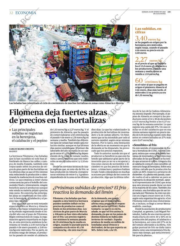 ABC MADRID 16-01-2021 página 32