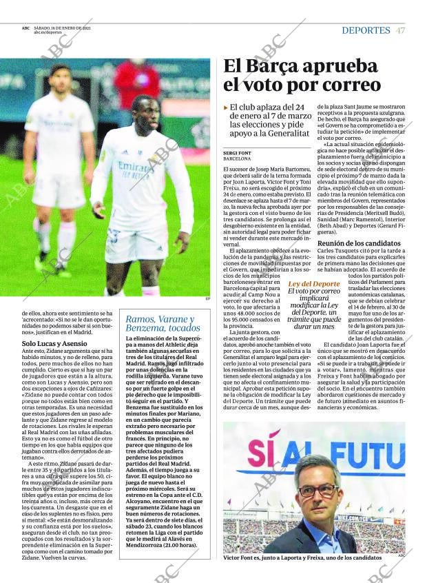 ABC MADRID 16-01-2021 página 47