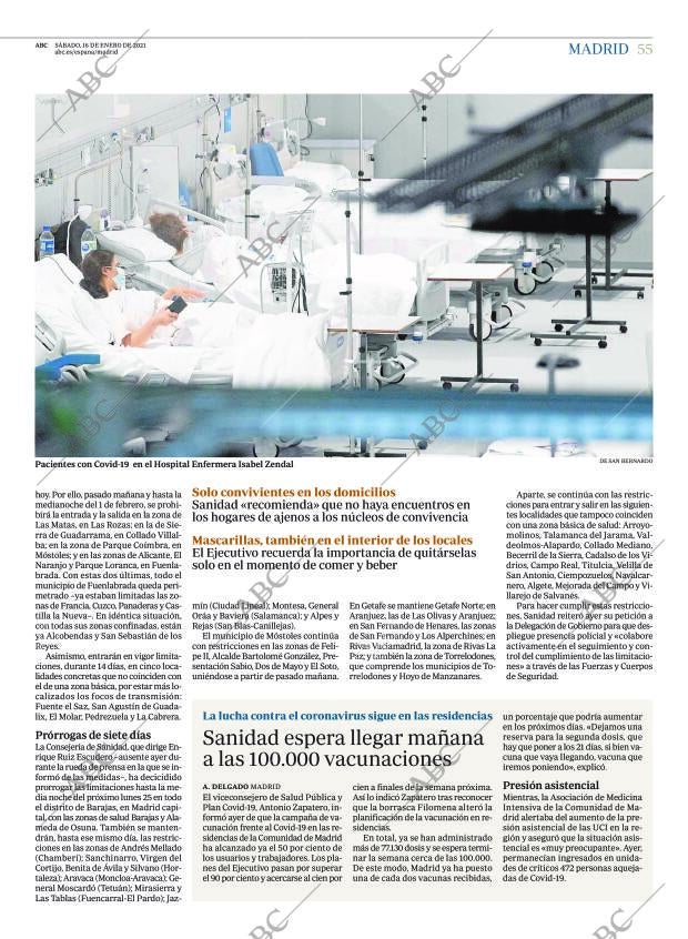 ABC MADRID 16-01-2021 página 55