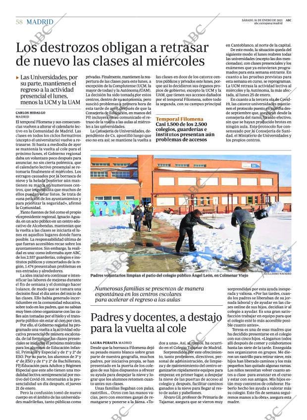 ABC MADRID 16-01-2021 página 58
