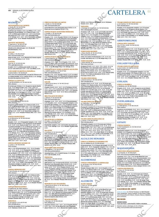 ABC MADRID 16-01-2021 página 61