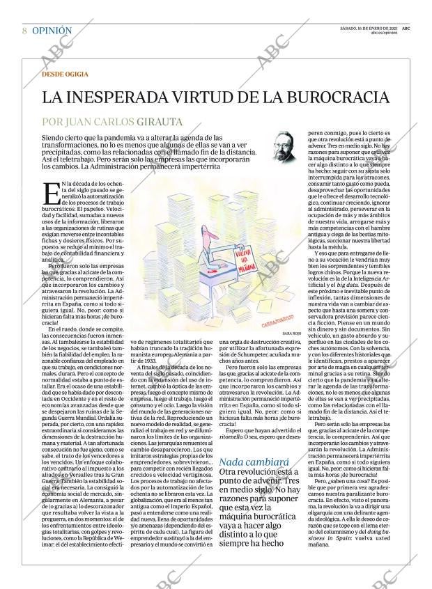 ABC MADRID 16-01-2021 página 8