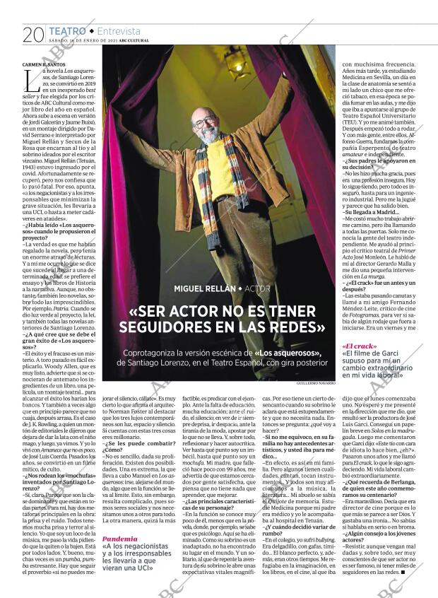 CULTURAL MADRID 16-01-2021 página 20