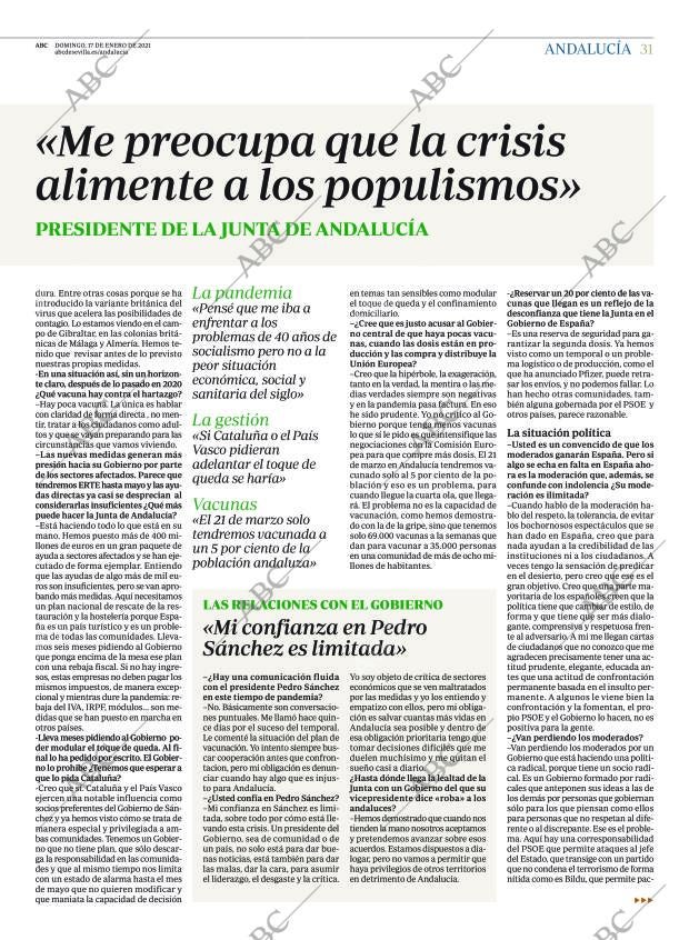 ABC CORDOBA 17-01-2021 página 31