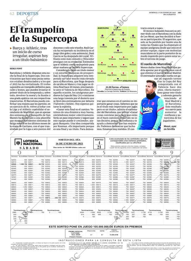 ABC CORDOBA 17-01-2021 página 62