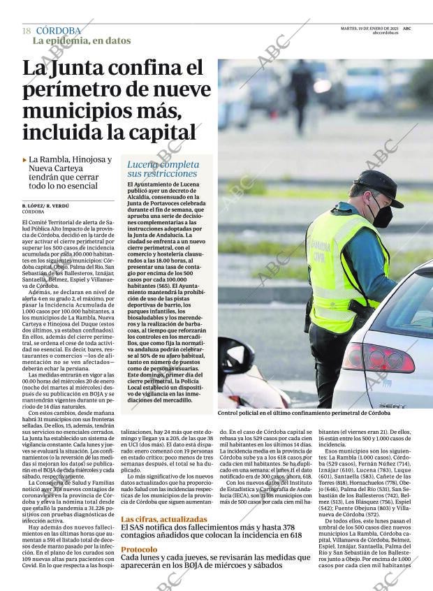 ABC CORDOBA 19-01-2021 página 18