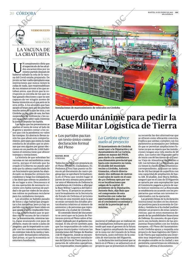 ABC CORDOBA 19-01-2021 página 20