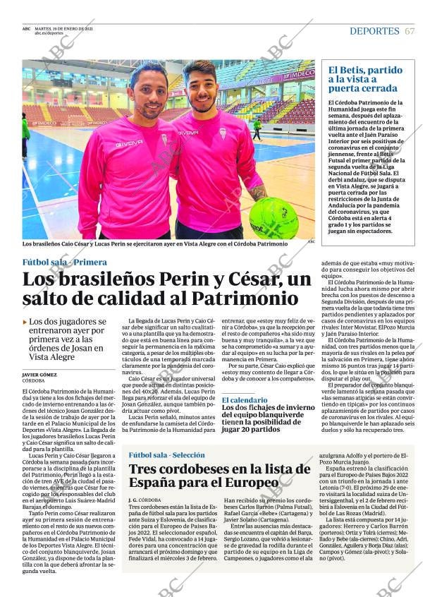 ABC CORDOBA 19-01-2021 página 67