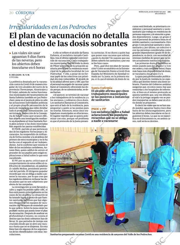 ABC CORDOBA 20-01-2021 página 20
