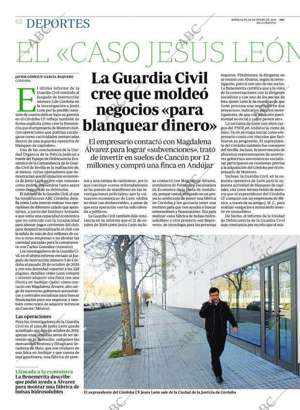 ABC CORDOBA 20-01-2021 página 62