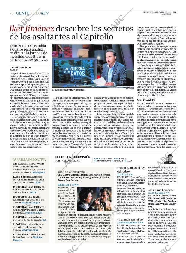 ABC CORDOBA 20-01-2021 página 70