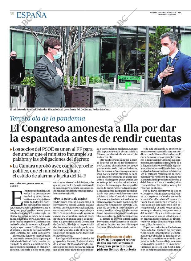 ABC SEVILLA 26-01-2021 página 38