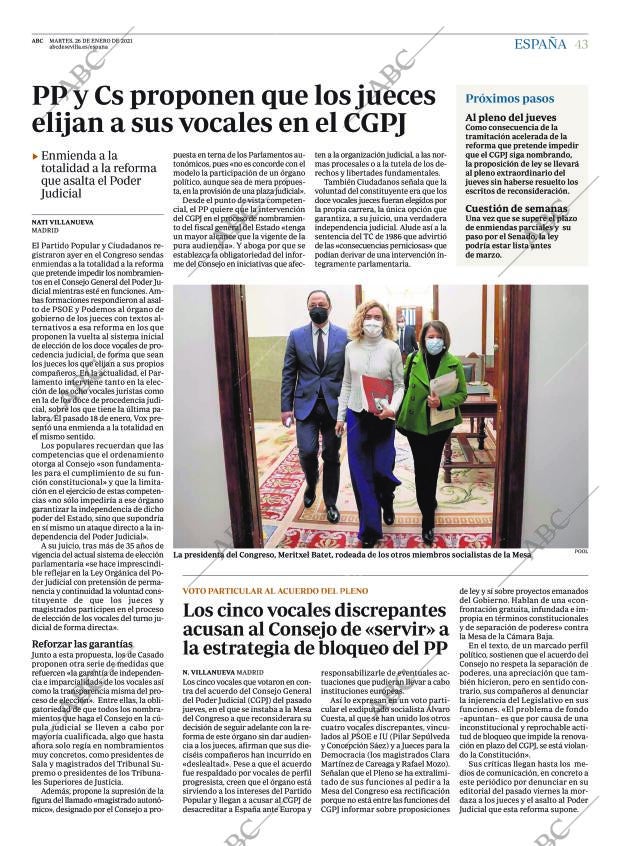 ABC SEVILLA 26-01-2021 página 43