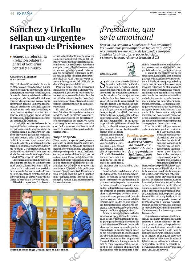 ABC SEVILLA 26-01-2021 página 44
