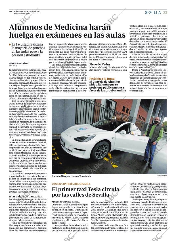 ABC SEVILLA 27-01-2021 página 23