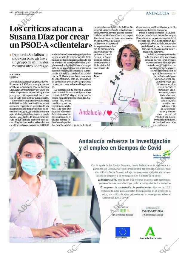 ABC SEVILLA 27-01-2021 página 33
