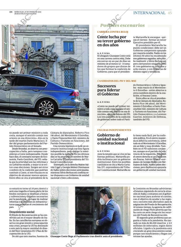 ABC SEVILLA 27-01-2021 página 45