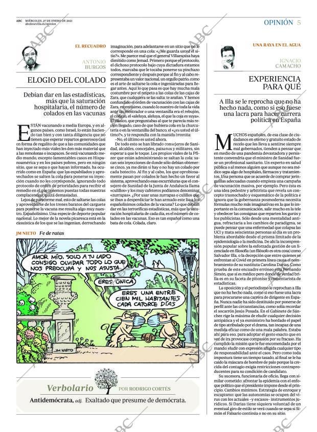 ABC SEVILLA 27-01-2021 página 5