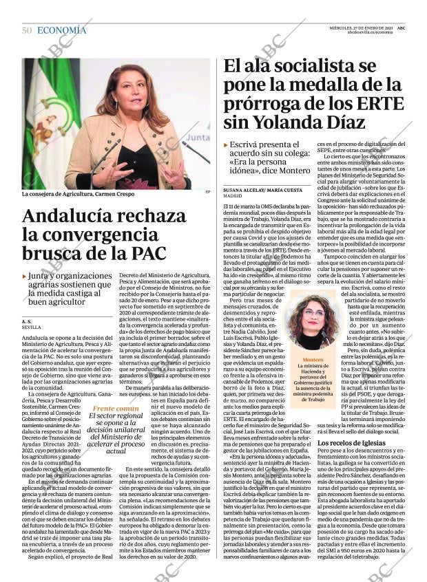 ABC SEVILLA 27-01-2021 página 50
