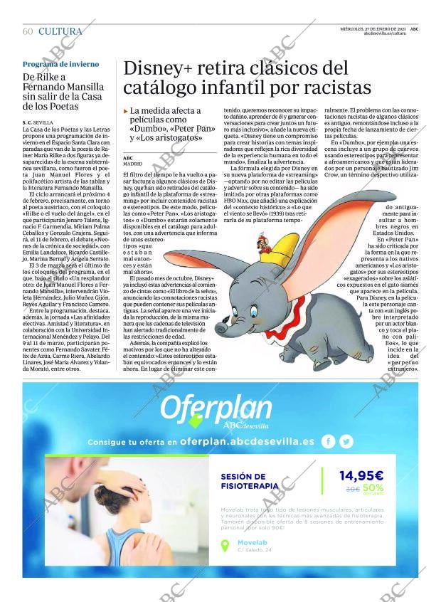 ABC SEVILLA 27-01-2021 página 60