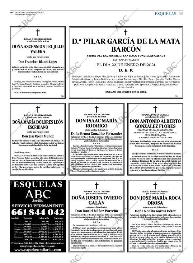 ABC SEVILLA 27-01-2021 página 65