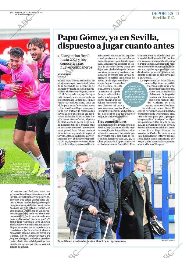 ABC SEVILLA 27-01-2021 página 71
