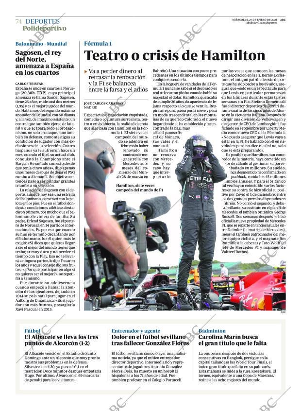 ABC SEVILLA 27-01-2021 página 74
