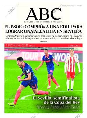 ABC SEVILLA 03-02-2021 página 1