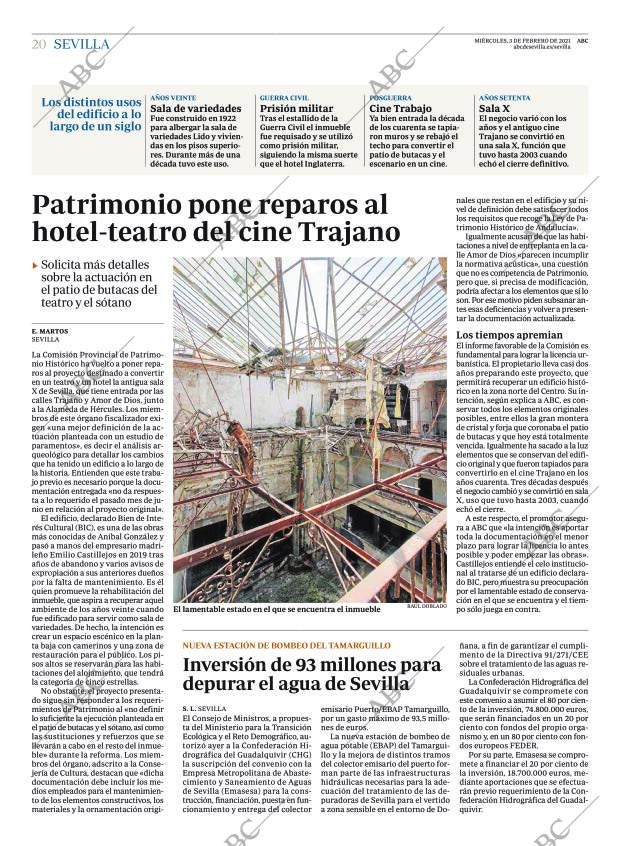 ABC SEVILLA 03-02-2021 página 20