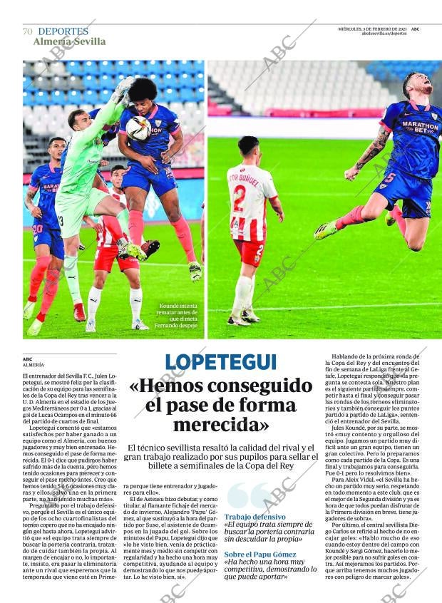ABC SEVILLA 03-02-2021 página 70