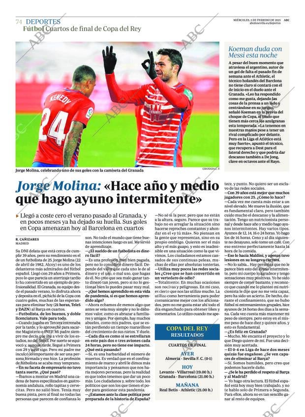 ABC SEVILLA 03-02-2021 página 74