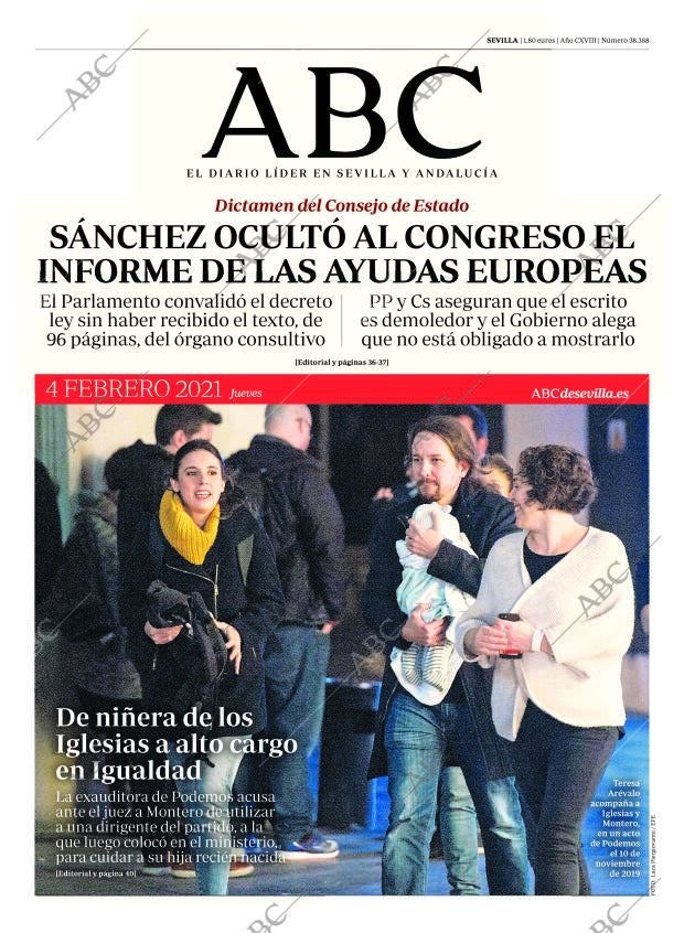 ABC SEVILLA 04-02-2021 página 1