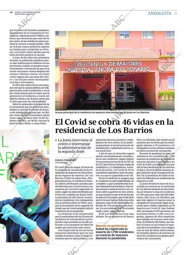 ABC SEVILLA 04-02-2021 página 31
