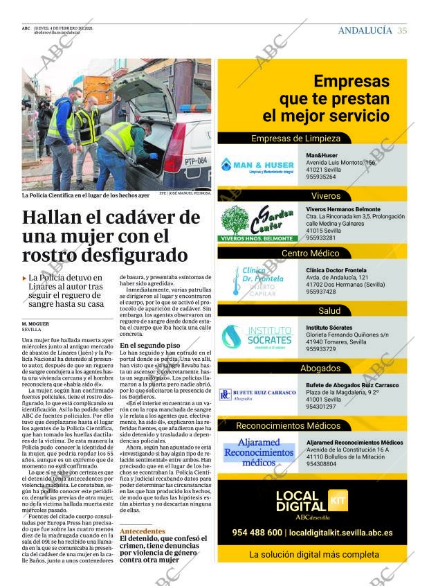 ABC SEVILLA 04-02-2021 página 35
